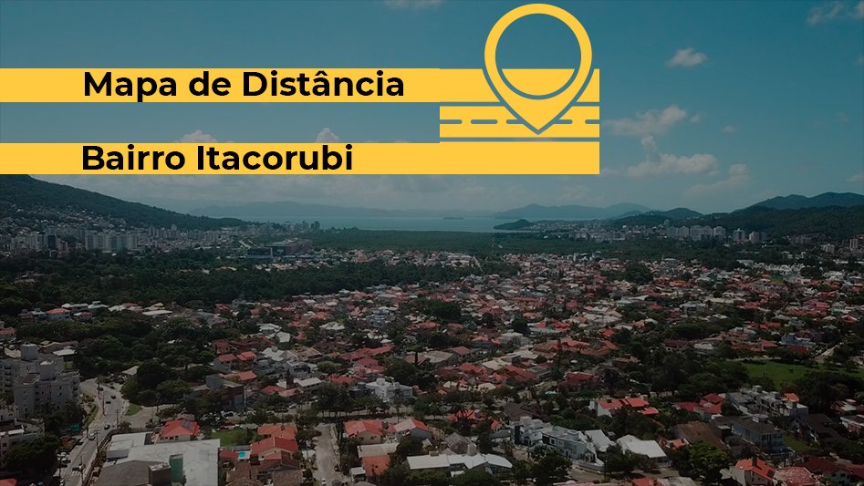 Mapa do bairro Itacorubi, Florianópolis