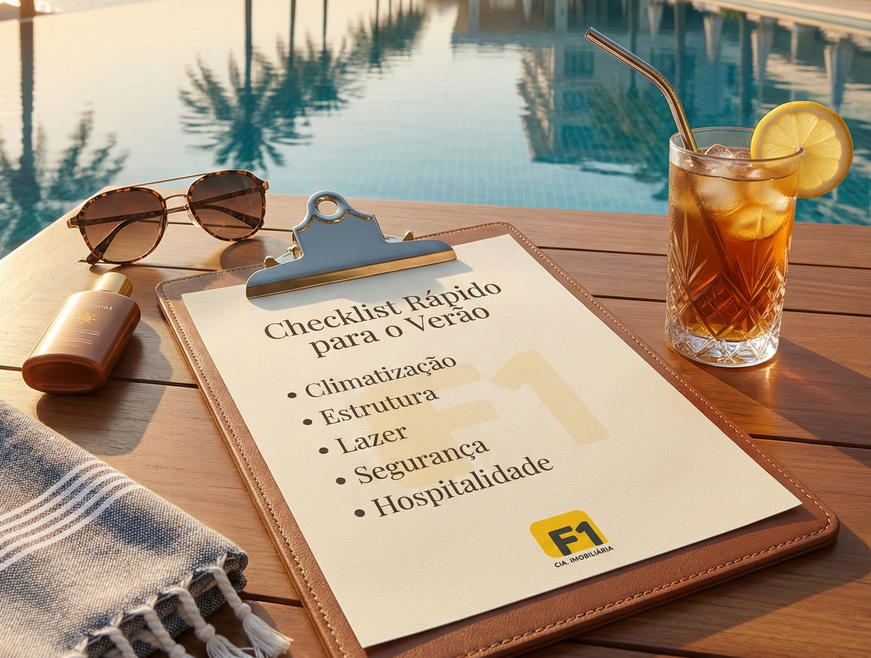 Checklist de Verão como Preparar o Imóvel para as Férias e Aluguel