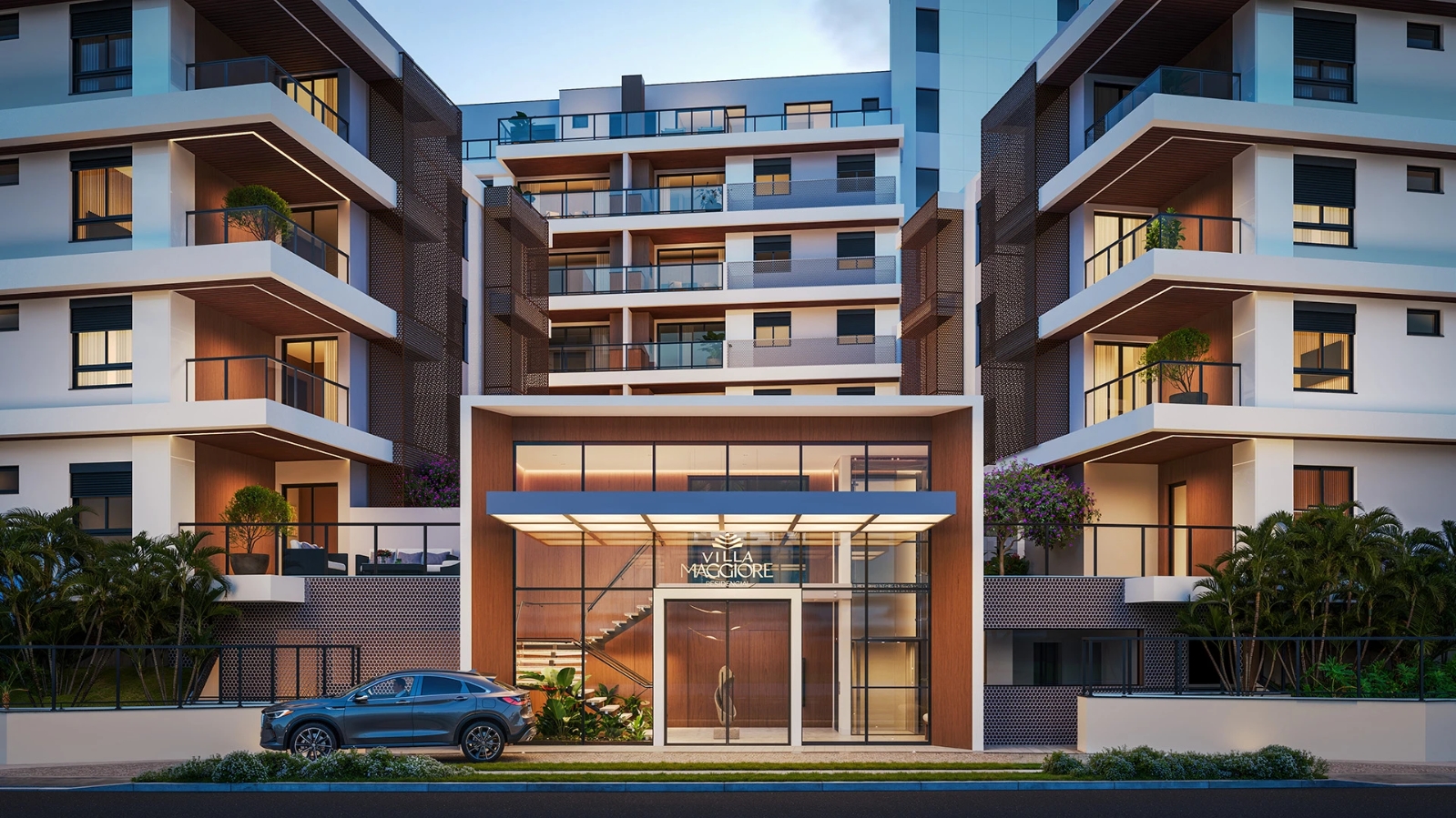 Entrada do Villa Maggiori no bairro João Paulo - Consultoria Imobiliária F1